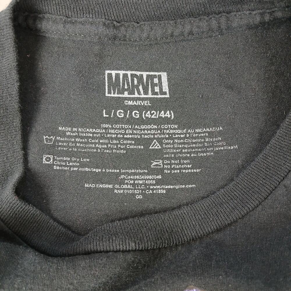 Marvel Wolverine T-shirt Unisex Large (42 /44) black graphic print X-men comic - Picture 6 of 9